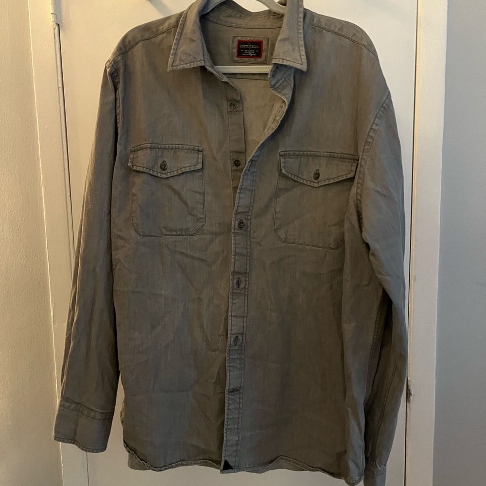 Gray Wash Button Up - image 1